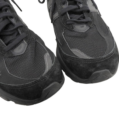 NEW BALANCE ニューバランス メッシュ×スエード 990v6 トリプルブラック ローカットスニーカー シューズ メンズ ブラック 28cm U990BB6 シューズ
