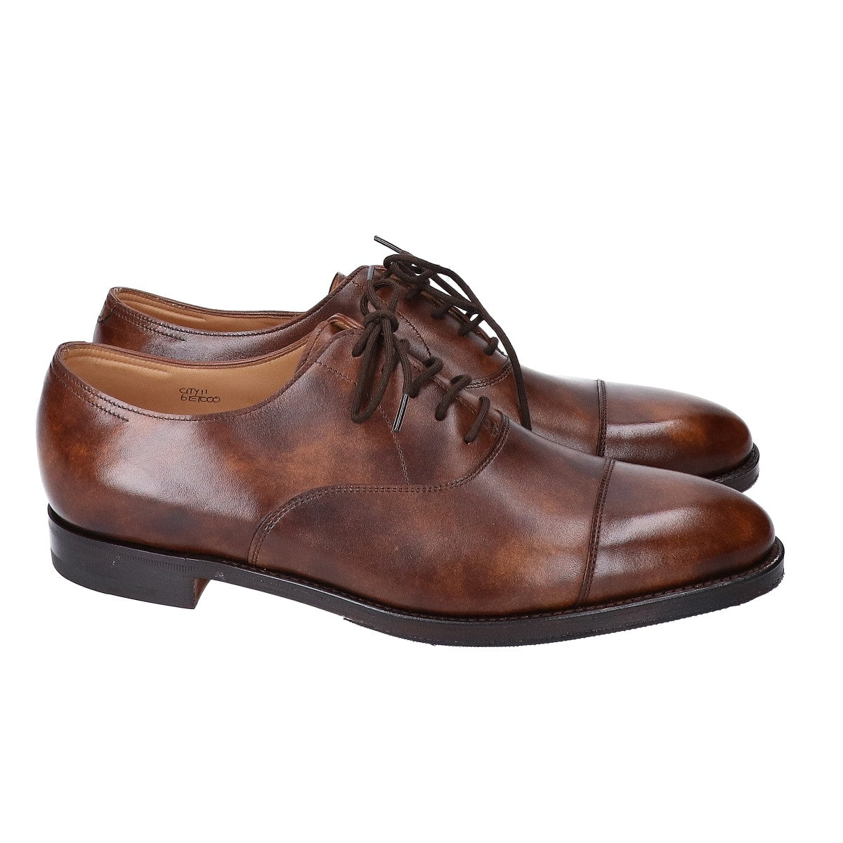 JOHNLOBB ジョンロブ 新品同様 パリジャンブラウン ミュージアムカーフ CITY2/シティ2 7000ラスト ストレートチップシューズ シューズ
