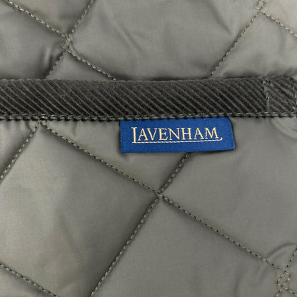 LAVENHAM ラベンハム SLJ2039 カーキ ナイロン Thornham/ソーンハム キルティングジレ ベスト