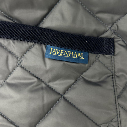 LAVENHAM ラベンハム SLJ2039 ランプブラック ナイロン Thornham/ソーンハム キルティングジレ ベスト