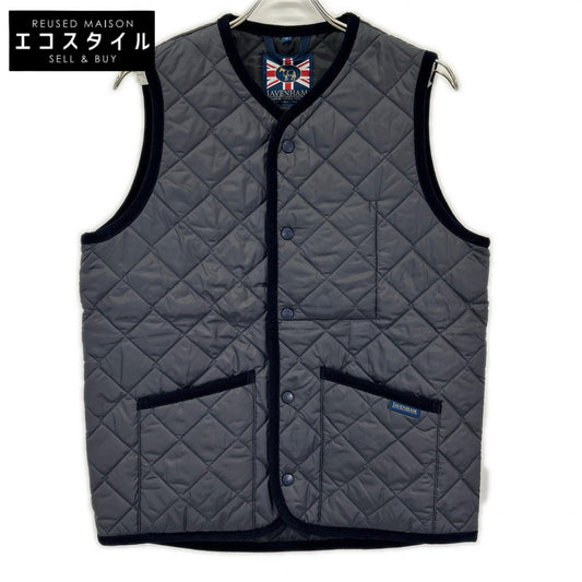 LAVENHAM ラベンハム SLJ2039 ランプブラック ナイロン Thornham/ソーンハム キルティングジレ ベスト