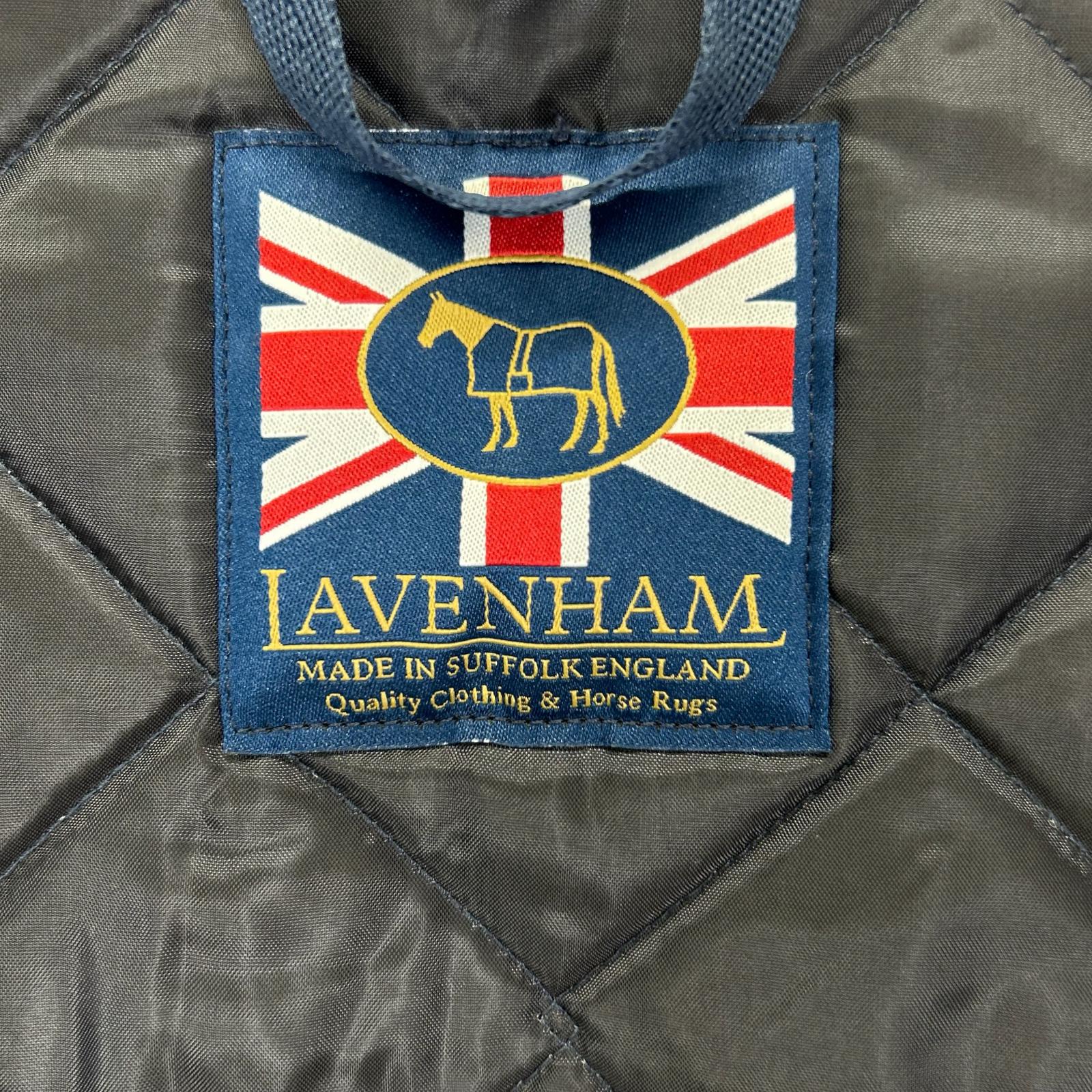 LAVENHAM ラベンハム SLJ2039 ランプブラック ナイロン Thornham/ソーンハム キルティングジレ ベスト