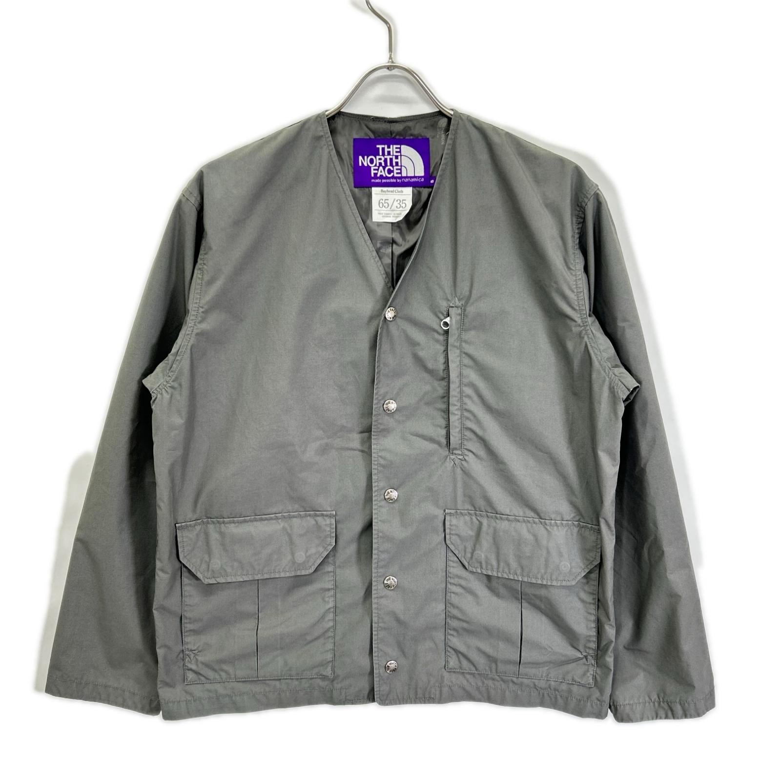 THE NORTH FACE PURPLE LABEL ザ ノースフェイス パープルレーベル NP2102N 65/35 グレー ホッパーフィールドカーディガン トップス