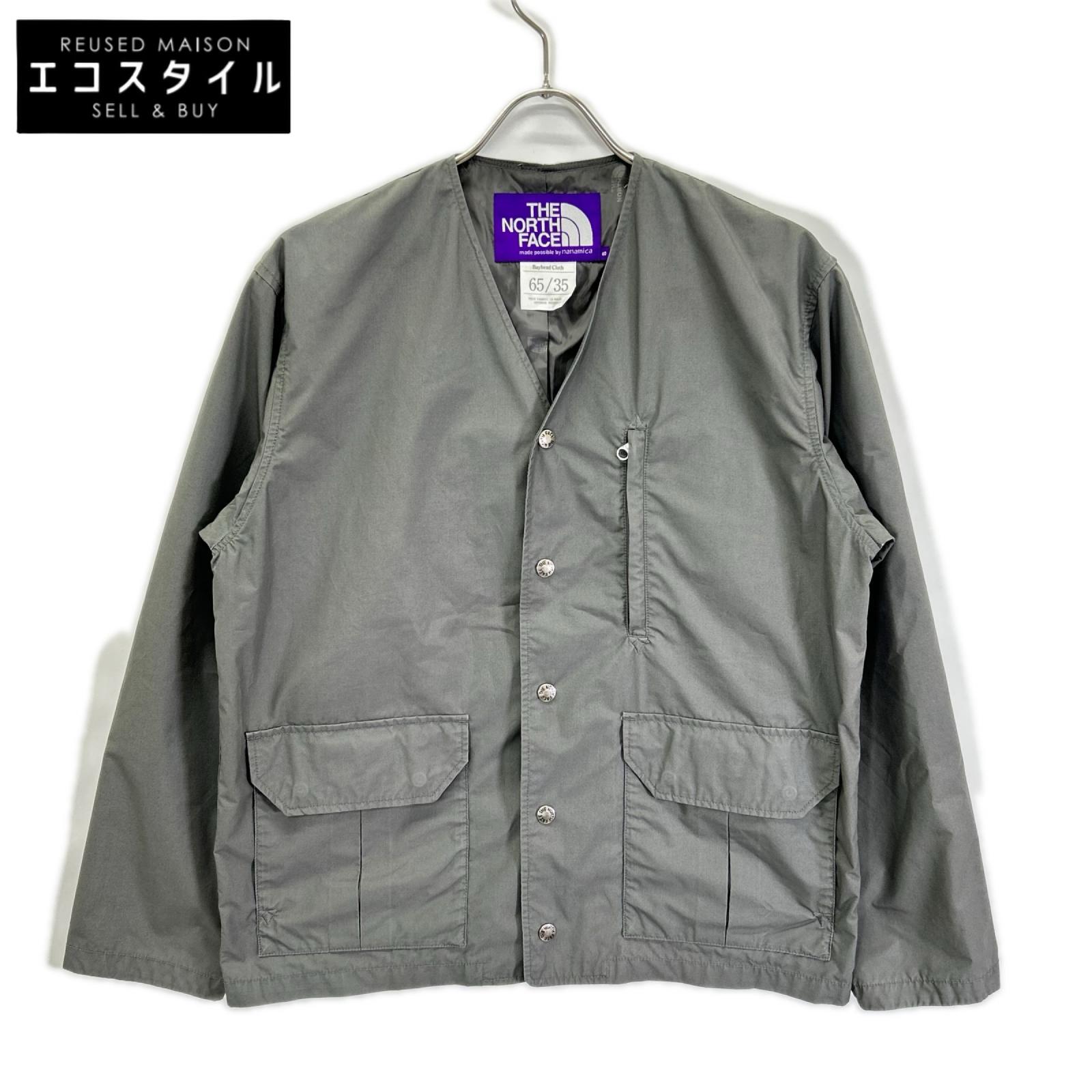 THE NORTH FACE PURPLE LABEL ザ ノースフェイス パープルレーベル NP2102N 65/35 グレー ホッパーフィールドカーディガン トップス