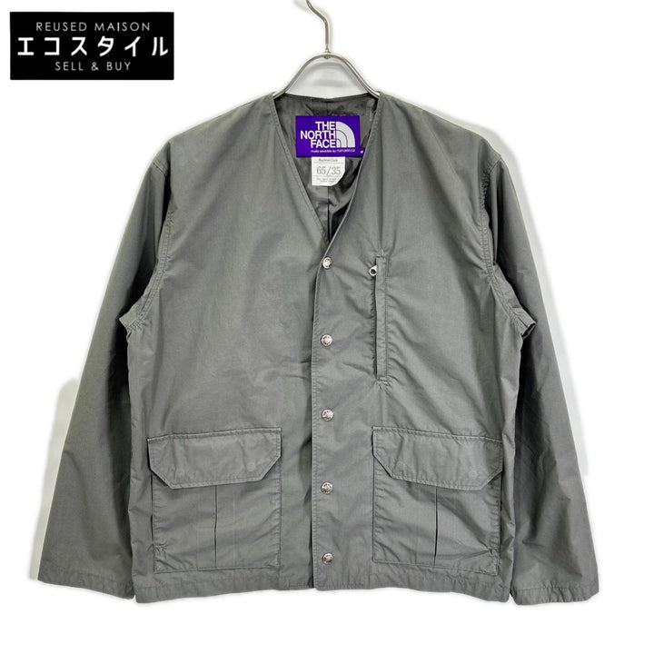 THE NORTH FACE PURPLE LABEL ザ ノースフェイス パープルレーベル NP2102N 65/35 グレー ホッパーフィールドカーディガン トップス