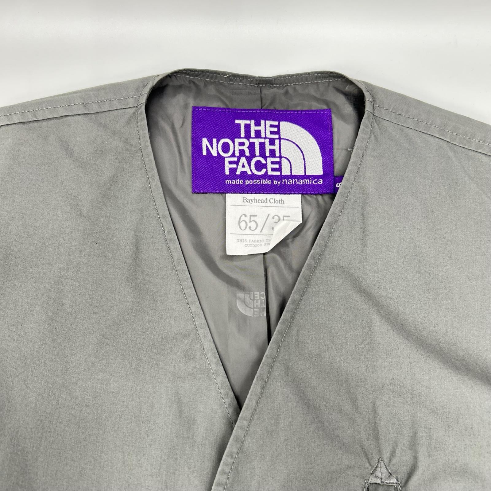 THE NORTH FACE PURPLE LABEL ザ ノースフェイス パープルレーベル NP2102N 65/35 グレー ホッパーフィールドカーディガン トップス