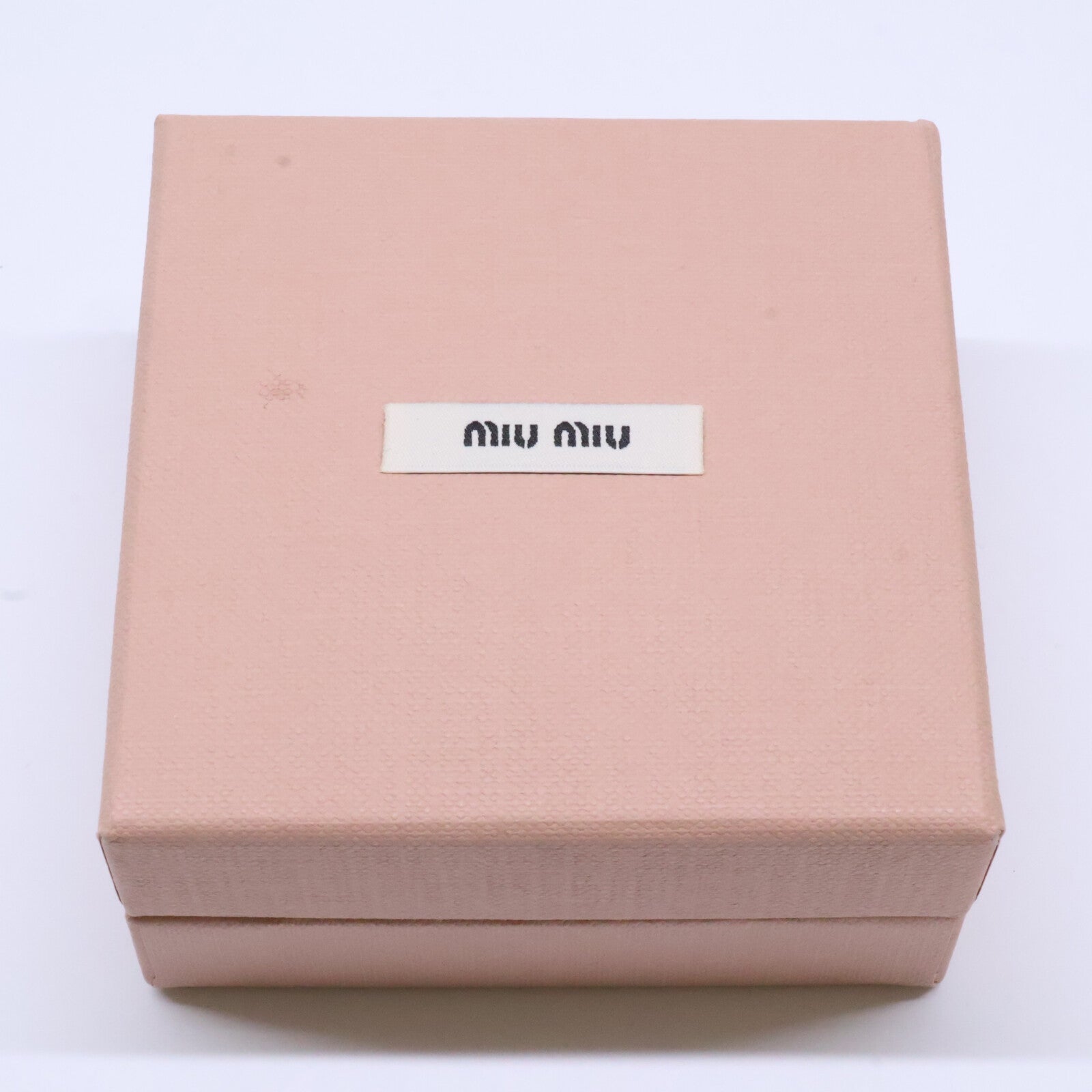 MIUMIU ミュウミュウ 【新品同様】5IF092 2F9H F0967 FERMAGLI ギンガムチェック ヘアクリップ バレッタ ヘアアクセサリー