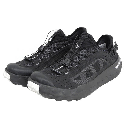 SALOMON サロモン 美品 SOLAMPHIBIAN ウォーターシューズ シューズ メンズ ブラック 26.5cm 478148 シューズ