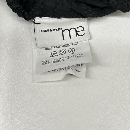 MeISSEYMIYAKE ミーイッセイミヤケ MI32FO402 ブラック MERINGUE TOP/メレンゲ トップ ボタン カーディガン トップス