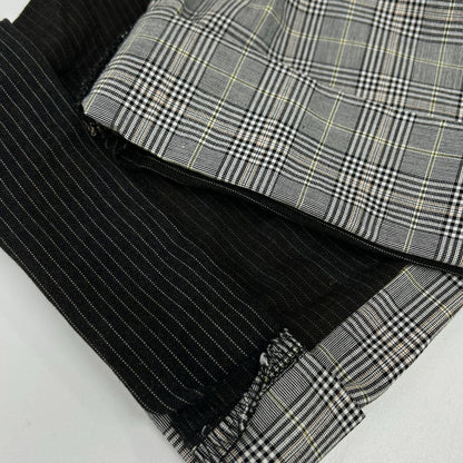 ボディソング BODYSONG Gray Checkered Camouflage-Pouch-Detailing Docking Slacks Pants Bottoms