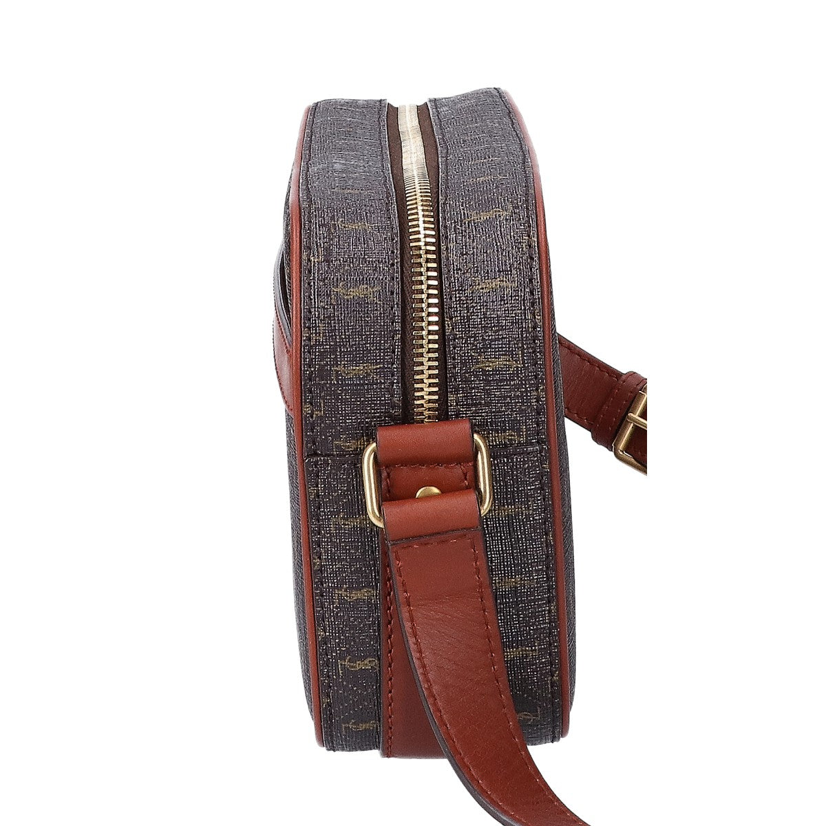 SAINT LAURENT PARIS サンローランパリ 新品未使用 669957 ル・モノグラム コーティングキャンバスxスムースカーフ カメラバッグ ショルダーバッグ