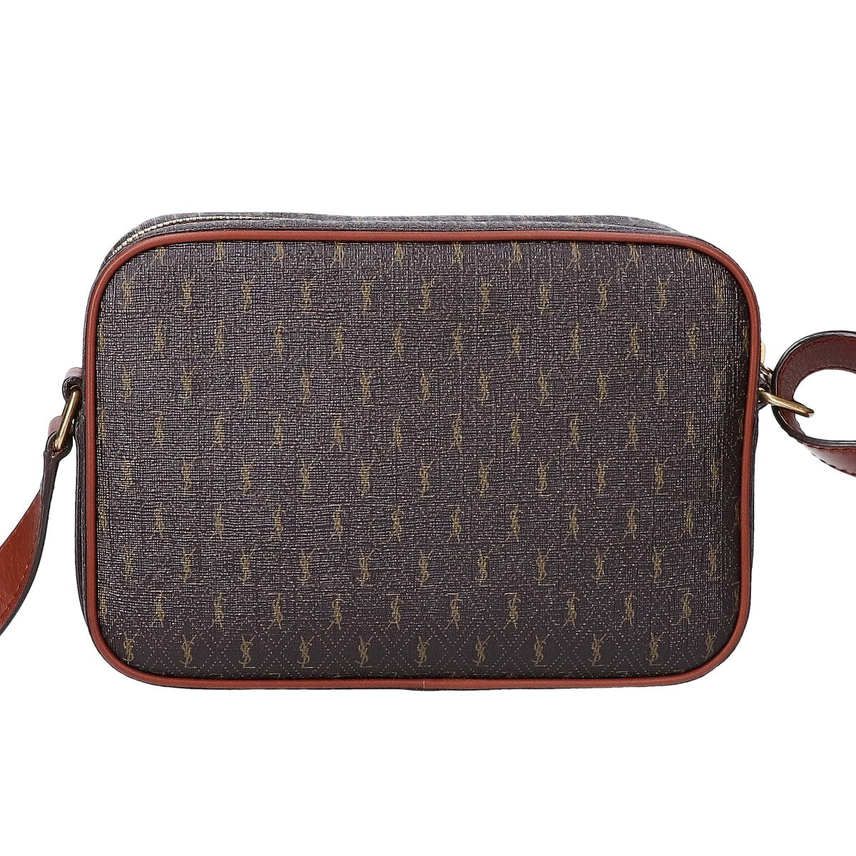 SAINT LAURENT PARIS サンローランパリ 新品未使用 669957 ル・モノグラム コーティングキャンバスxスムースカーフ カメラバッグ ショルダーバッグ