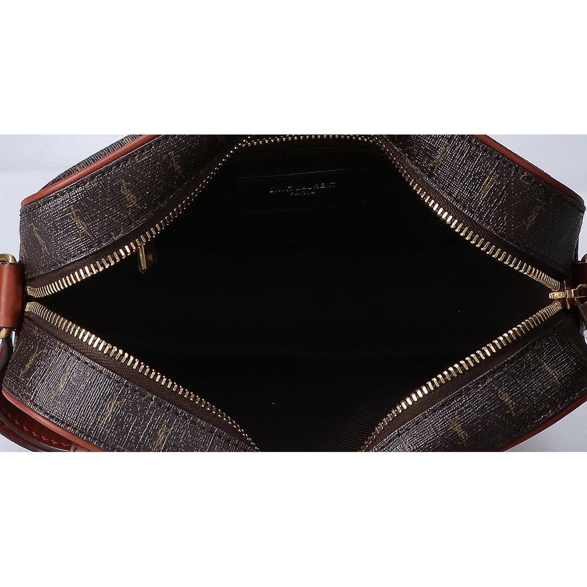 SAINT LAURENT PARIS サンローランパリ 新品未使用 669957 ル・モノグラム コーティングキャンバスxスムースカーフ カメラバッグ ショルダーバッグ