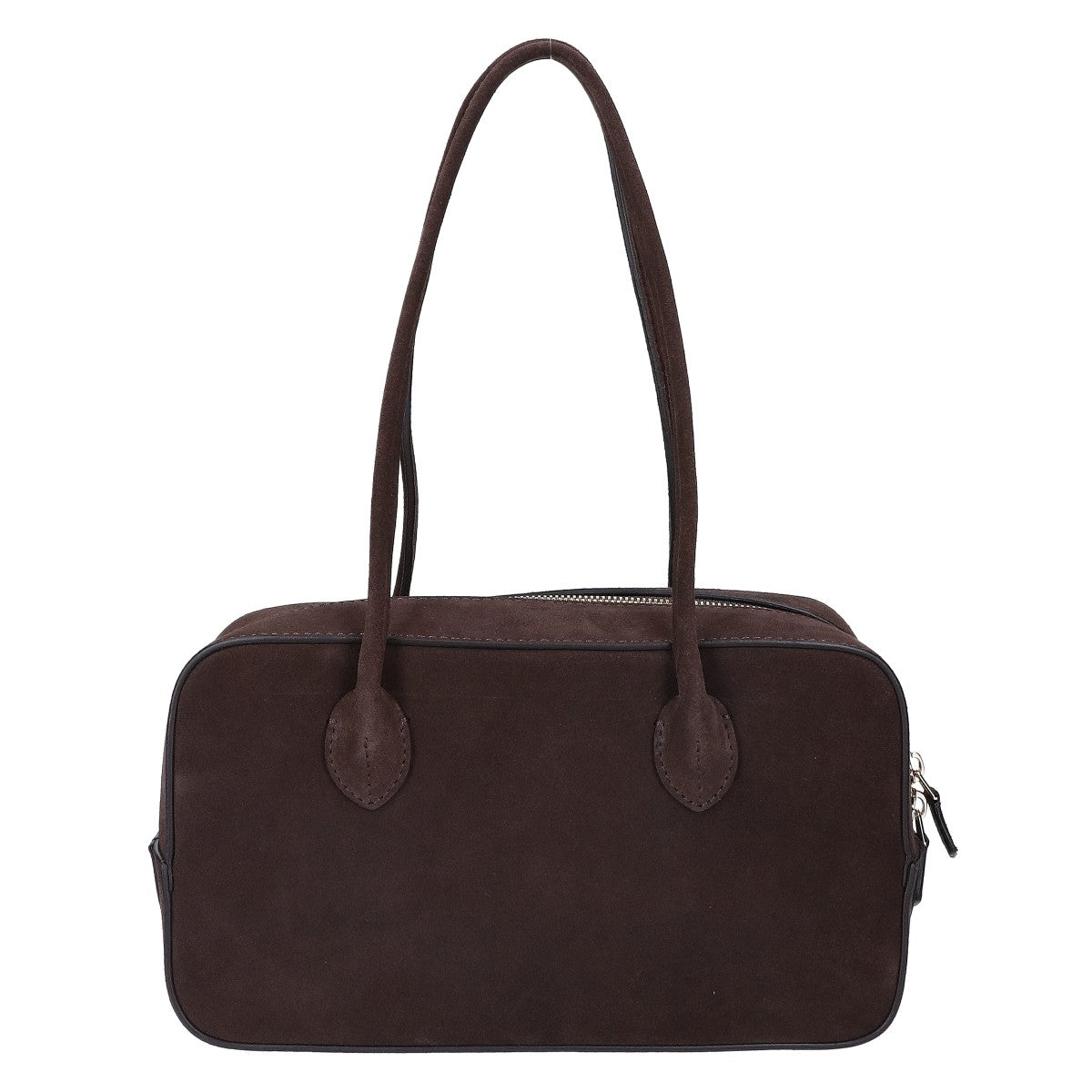 MAISON CANAU メゾンカナウ martinique マルティニーク別注 【美品】A0362PBG081 EW-MINI-BOXBOSTON suede スエード ボストン ハンドバッグ