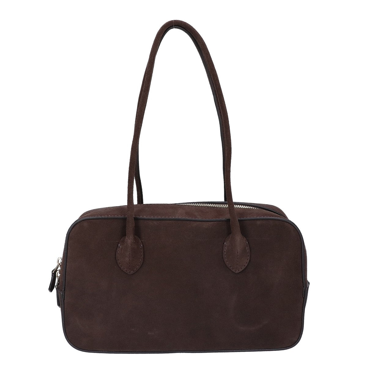 MAISON CANAU メゾンカナウ martinique マルティニーク別注 【美品】A0362PBG081 EW-MINI-BOXBOSTON suede スエード ボストン ハンドバッグ