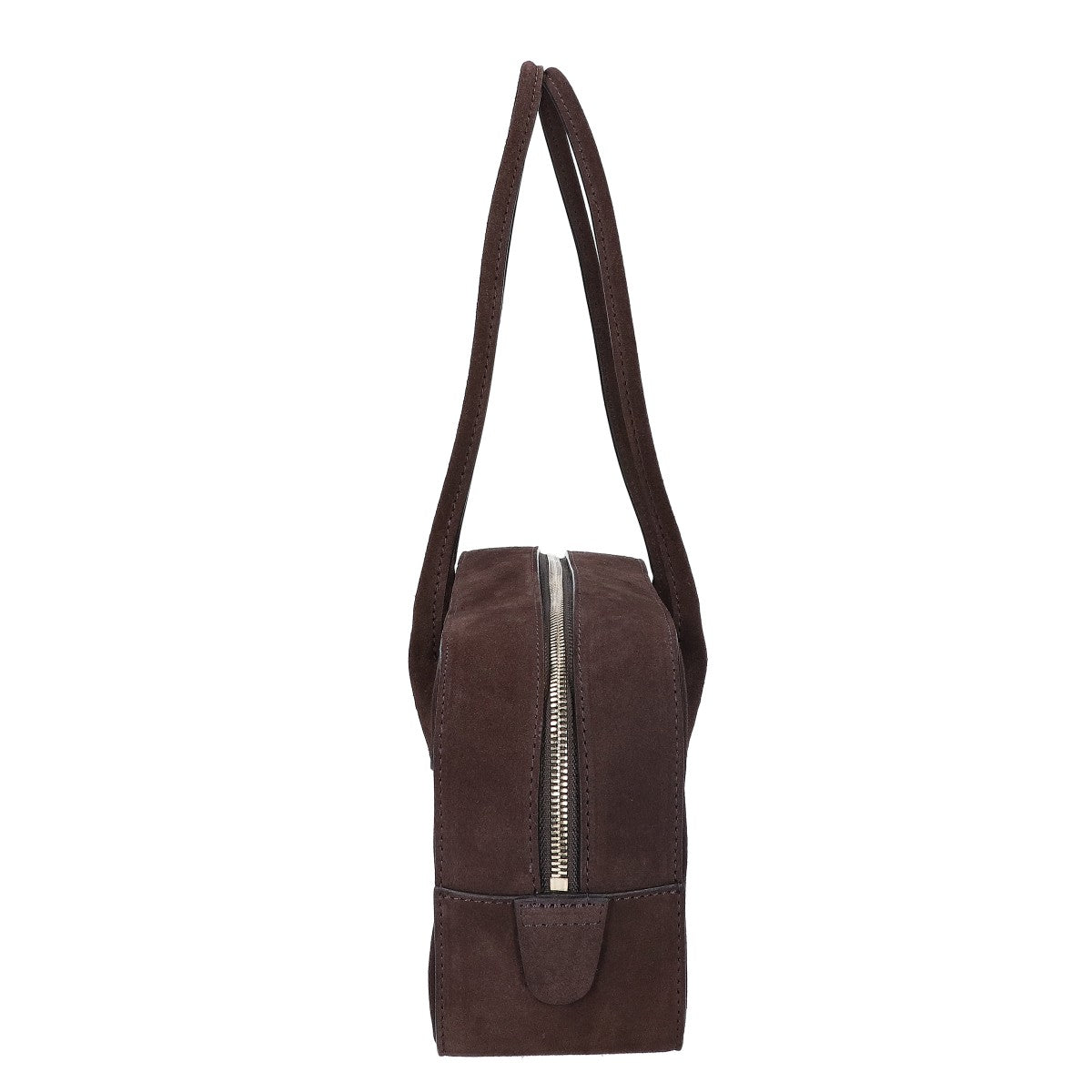 MAISON CANAU メゾンカナウ martinique マルティニーク別注 【美品】A0362PBG081 EW-MINI-BOXBOSTON suede スエード ボストン ハンドバッグ