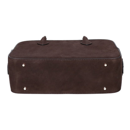 MAISON CANAU メゾンカナウ martinique マルティニーク別注 【美品】A0362PBG081 EW-MINI-BOXBOSTON suede スエード ボストン ハンドバッグ