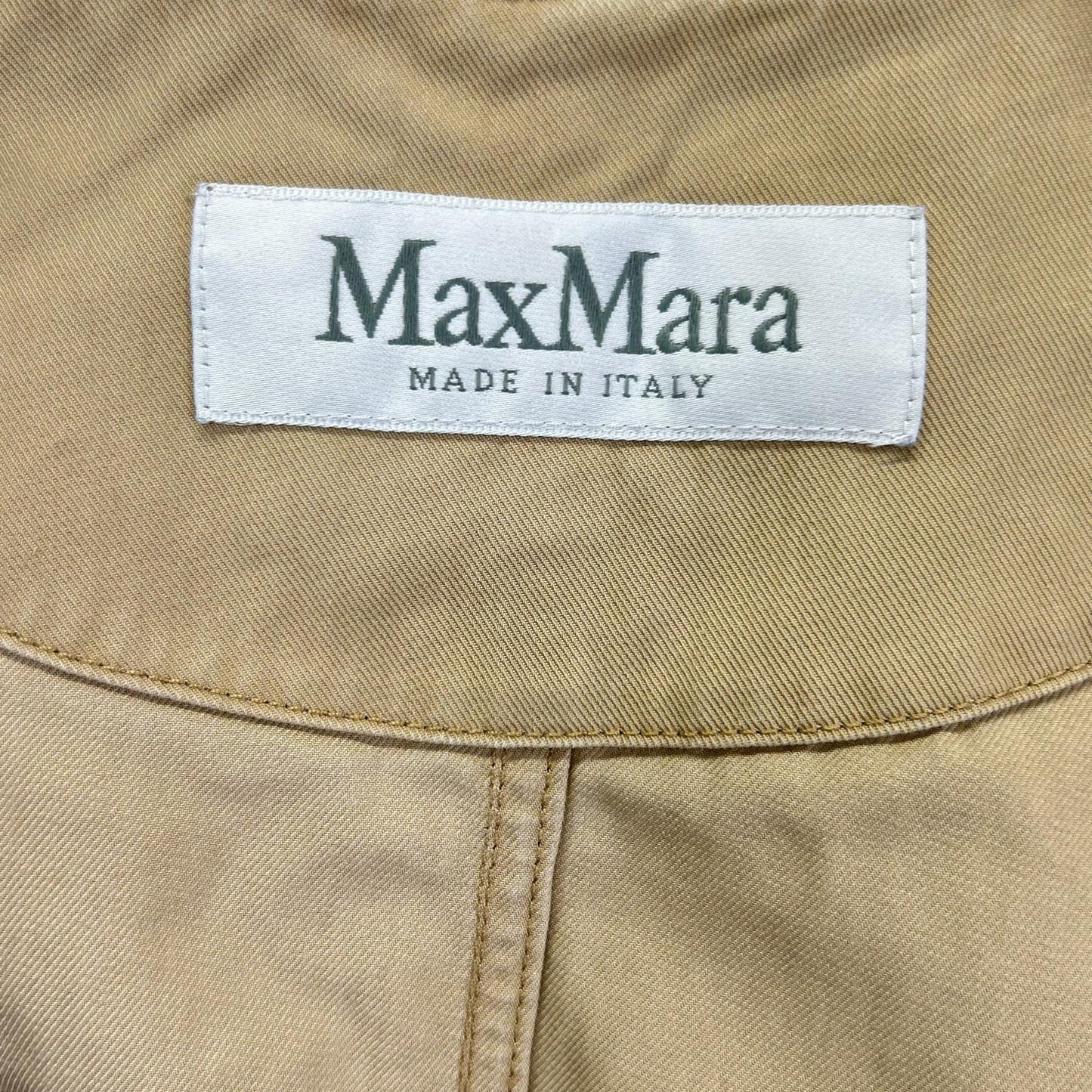 Max Mara マックスマーラ 104102226 ベージュ ノーカラーブルゾン ジャケット