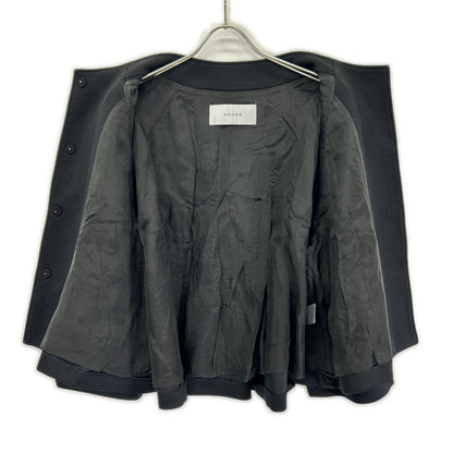 ADORE 531-2250930 black cushion ponte jacket