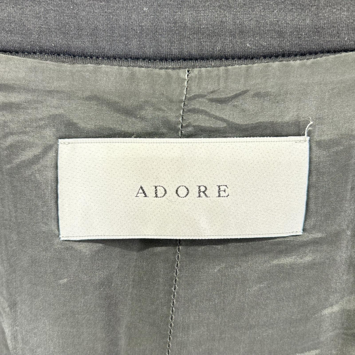 ADORE 531-2250930 black cushion ponte jacket