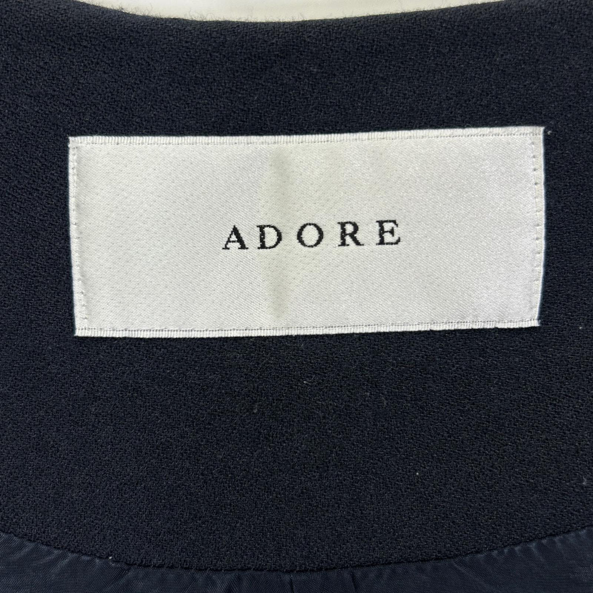 ADORE アドーア 531-1250927 ネイビー ベーシックアムンゼンジャケット ジャケット