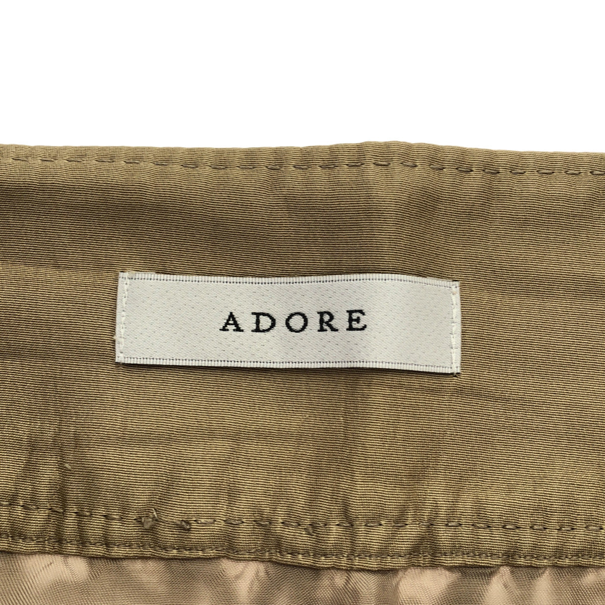 ADORE アドーア 531-0120326 ベージュ オーナメントレーススカート ボトムス