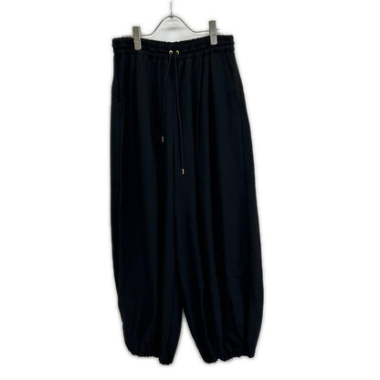 DRAWER ドゥロワー 65142000057 26SS ブラック SUMMER バルーンドロストパンツ ボトムス