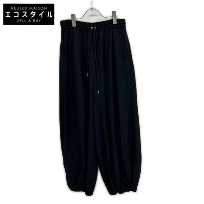 DRAWER ドゥロワー 65142000057 26SS ブラック SUMMER バルーンドロストパンツ ボトムス