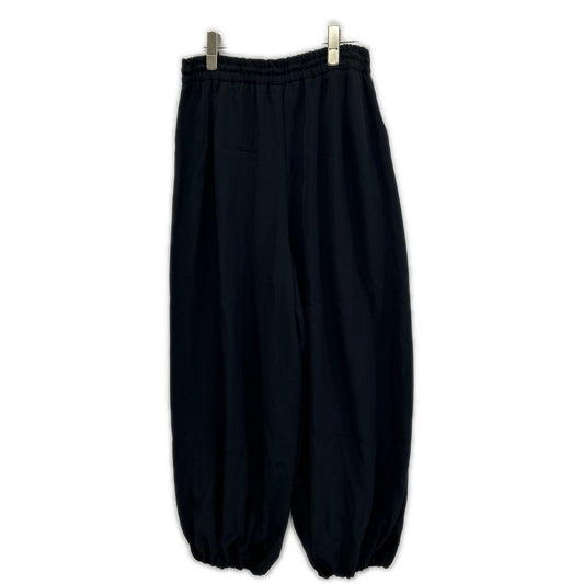 DRAWER ドゥロワー 65142000057 26SS ブラック SUMMER バルーンドロストパンツ ボトムス