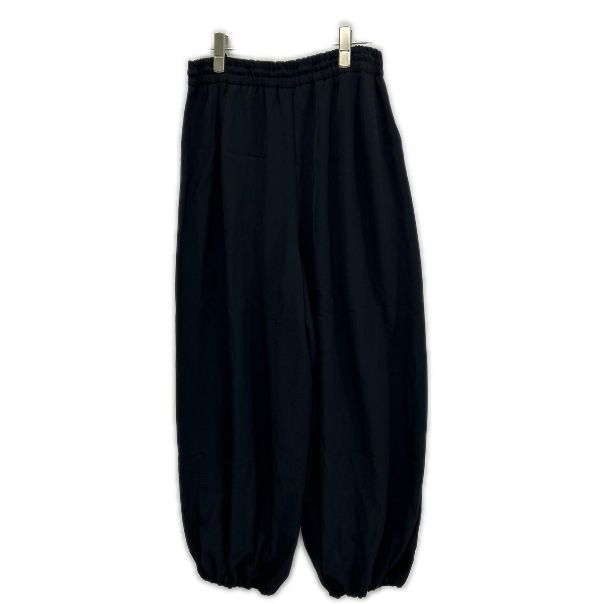DRAWER ドゥロワー 65142000057 26SS ブラック SUMMER バルーンドロストパンツ ボトムス