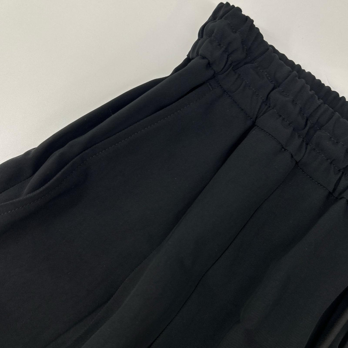 DRAWER ドゥロワー 65142000057 26SS ブラック SUMMER バルーンドロストパンツ ボトムス
