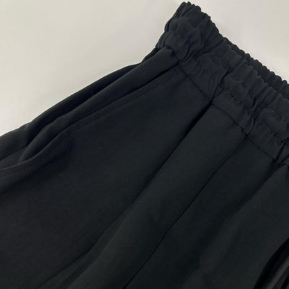 DRAWER ドゥロワー 65142000057 26SS ブラック SUMMER バルーンドロストパンツ ボトムス