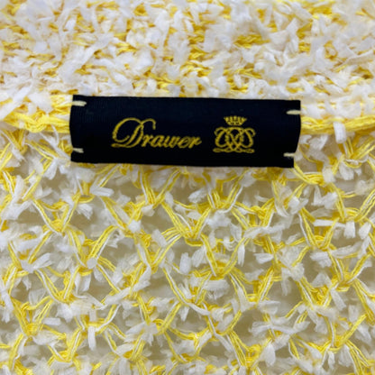 DRAWER ドゥロワー 65151000022 26SS イエロー SUMMER 3GVネックカーディガン トップス