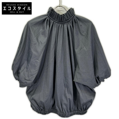DRAWER ドゥロワー 65172000015 ダークグレー M.SUMMER 天竺フリルカラートップス トップス