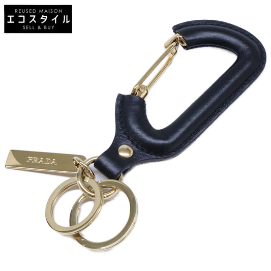 PRADA プラダ 1PP194_ASK_F0002 レザー キーチェーン キーホルダー