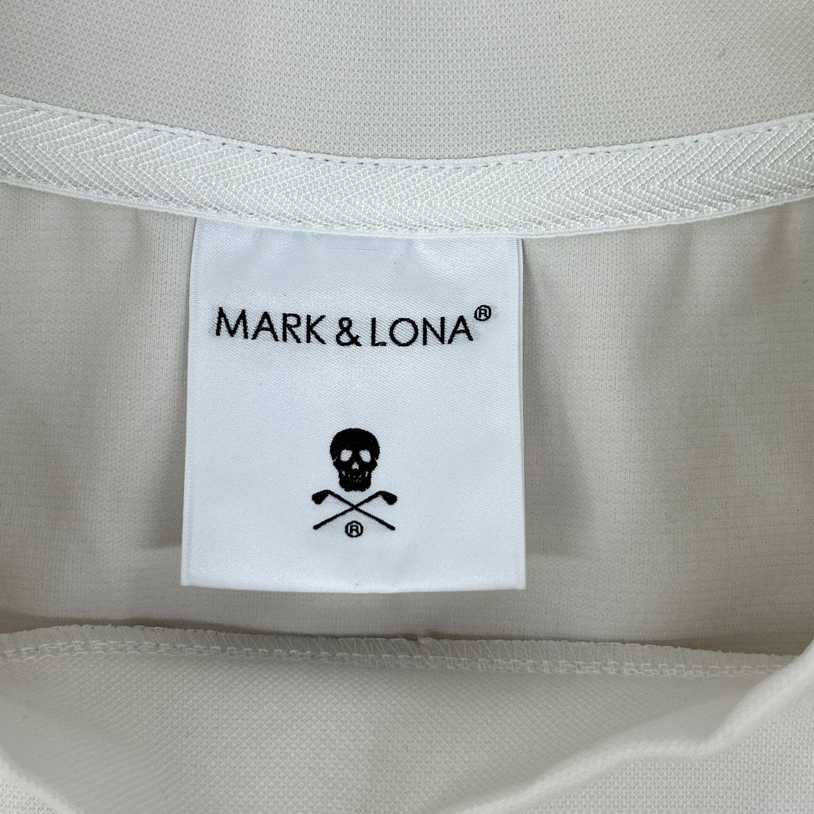 MARK&LONA マークアンドロナ MLM-2C-AC31 アイボリー パルサージップクルーセーター トップス