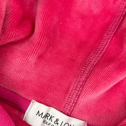 MARK&LONA マークアンドロナ MLM-3C-AC02 Pink × Gray Altima Fleece Hoodie Top