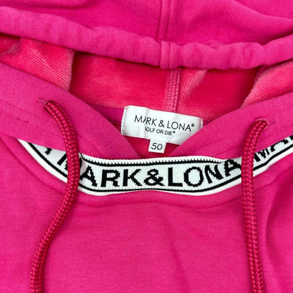 MARK&LONA マークアンドロナ MLM-3C-AC02 Pink × Gray Altima Fleece Hoodie Top