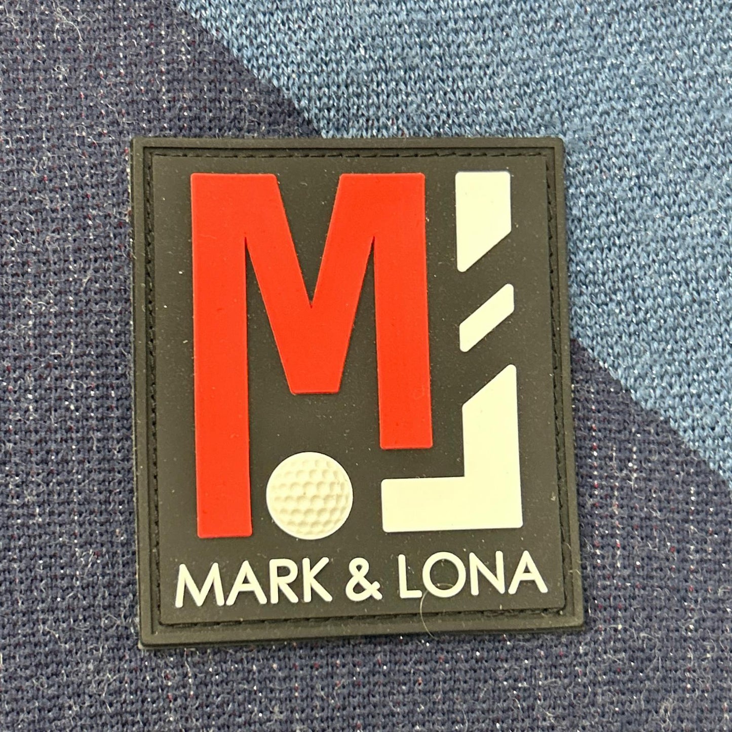 MARK&LONA マークアンドロナ MLM-9C-AB02 トリコカラー Vネック ニットセーター トップス