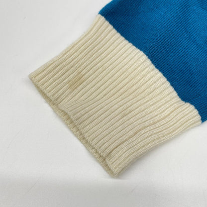 MARK&LONA マークアンドロナ MLM-3C-AB06 トリコカラー Vネック ニットセーター/Face Merino Sweater トップス
