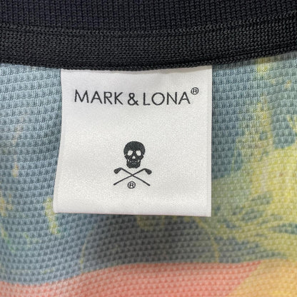 MARK&LONA マークアンドロナ MLM-3A-AP01 マルチカラー 総柄デザイン 半袖ボタンポロシャツ/El Dorado Polo トップス
