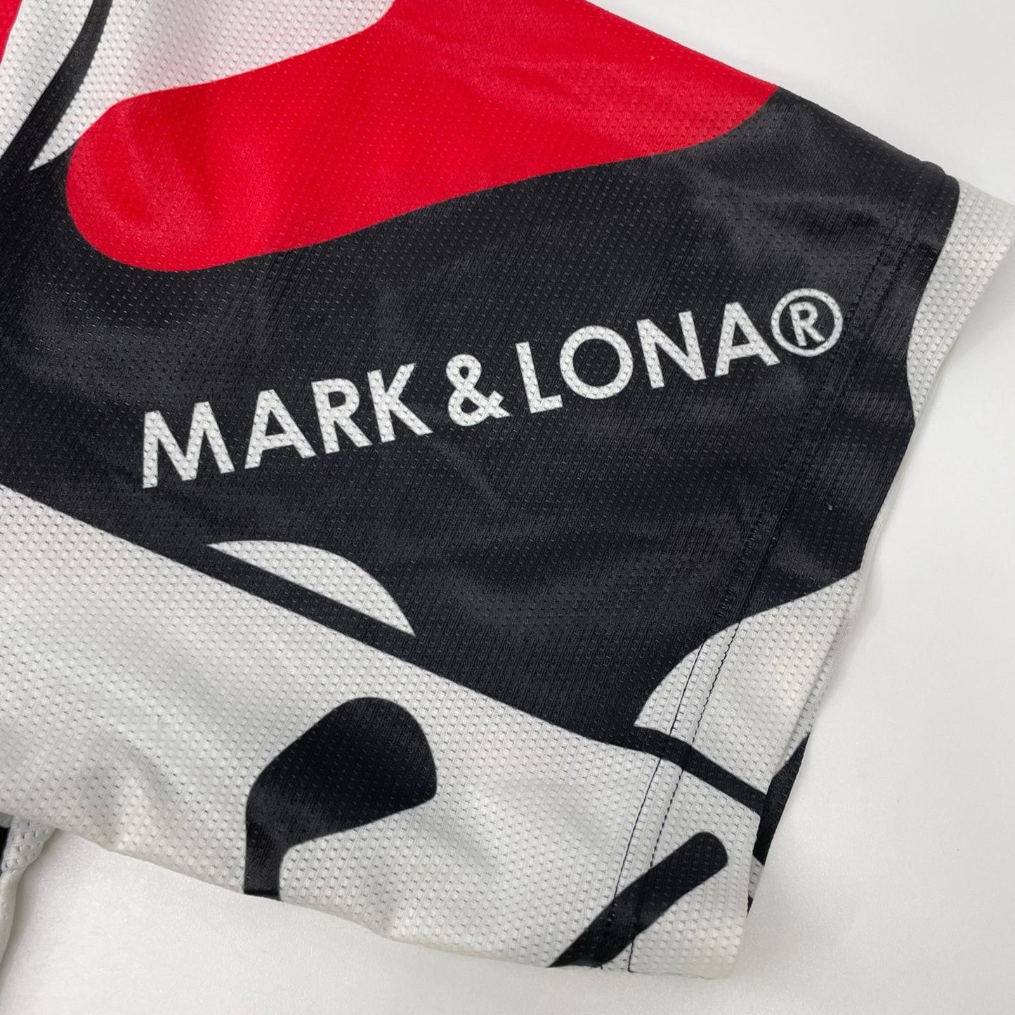 MARK&LONA マークアンドロナ MLM-4A-AP01 トリコカラー アイアンスカル×カモフラ 半袖ポロシャツ/Cray Mesh Polo トップス