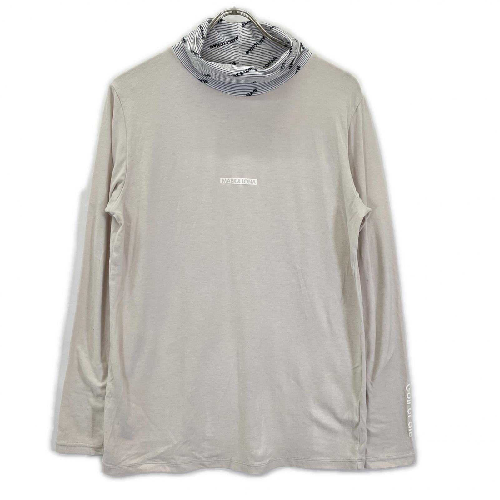 MARK&LONA マークアンドロナ MLM-2D-AU04 ベージュ ハイネック インナーシャツ/AWE High Stretch Fleese Mock トップス