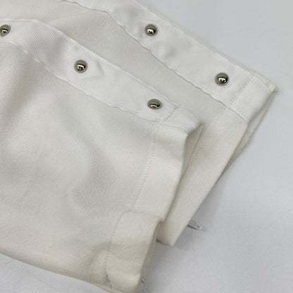 MARK&LONA マークアンドロナ MLM-3A-AT06 23SS ホワイト サイドスタッズ ジップフライパンツ/Prince Stud Pants ボトムス