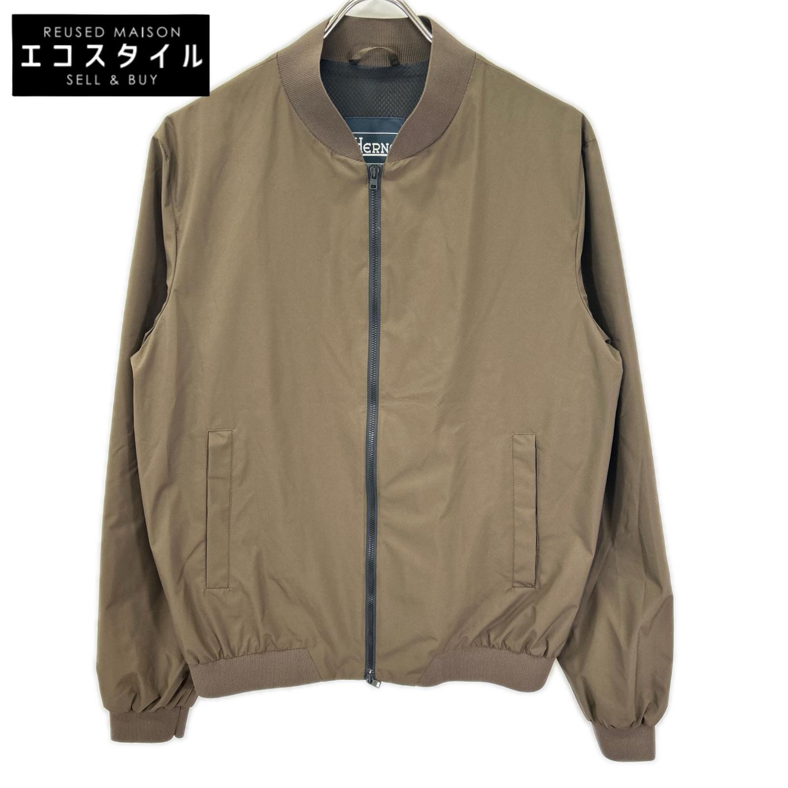 HERNO ヘルノ GI029UL-11106 Laminar/ラミナー カーキ GORE-TEX WINDSTOPPER ボマージャケット ジャケット