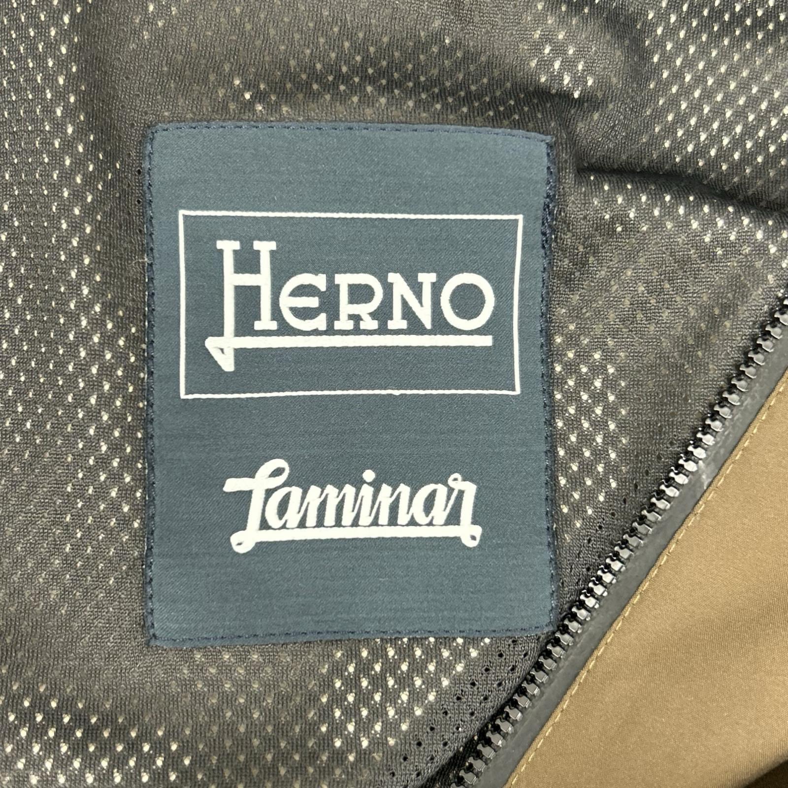 HERNO ヘルノ GI029UL-11106 Laminar/ラミナー カーキ GORE-TEX WINDSTOPPER ボマージャケット ジャケット