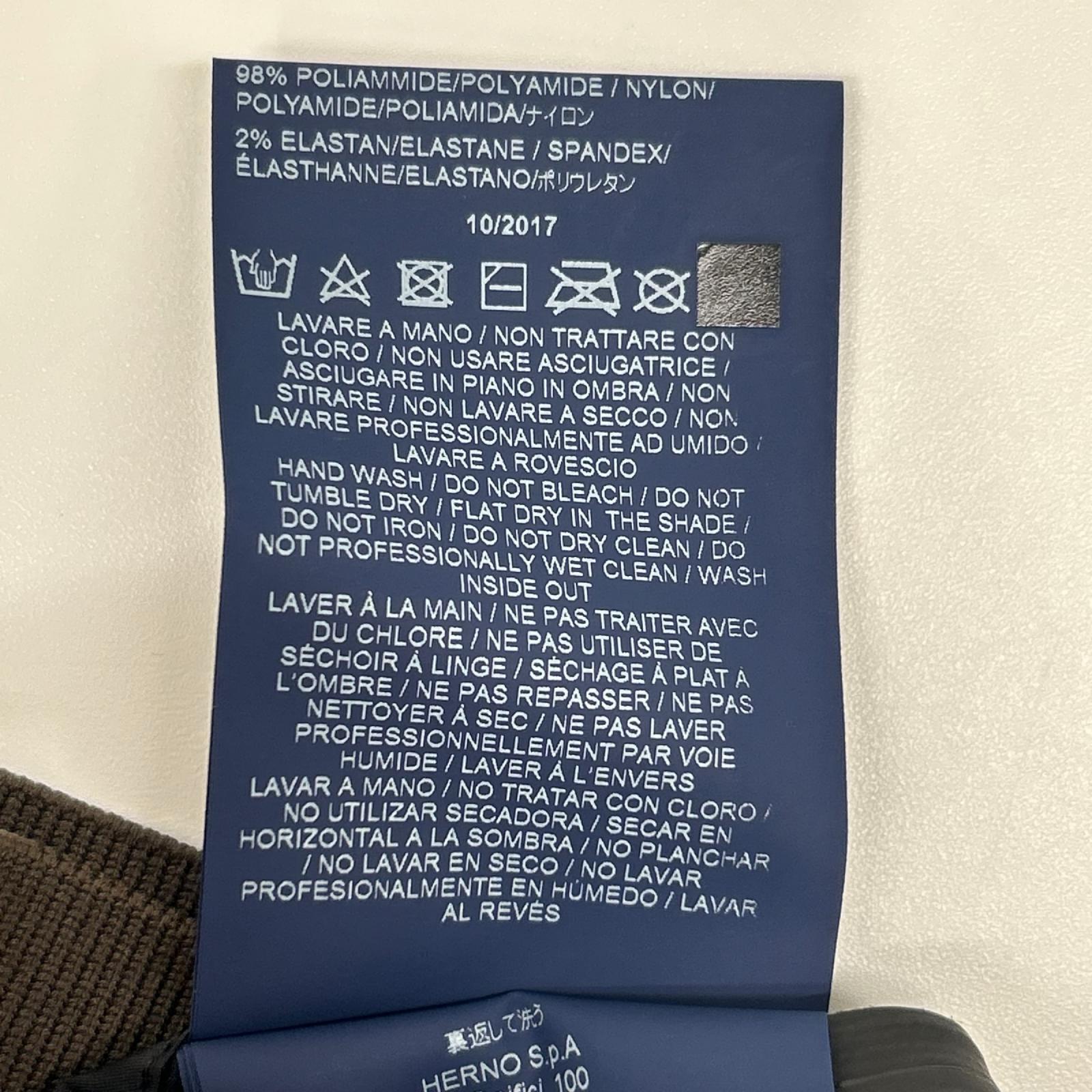 HERNO ヘルノ GI029UL-11106 Laminar/ラミナー カーキ GORE-TEX WINDSTOPPER ボマージャケット ジャケット