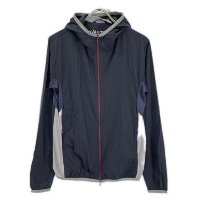HERNO ヘルノ GI0176Y-12236S ネイビー AIR-TECH TRANSPIRATION PROJECT ナイロンジップフーディ ジャケット