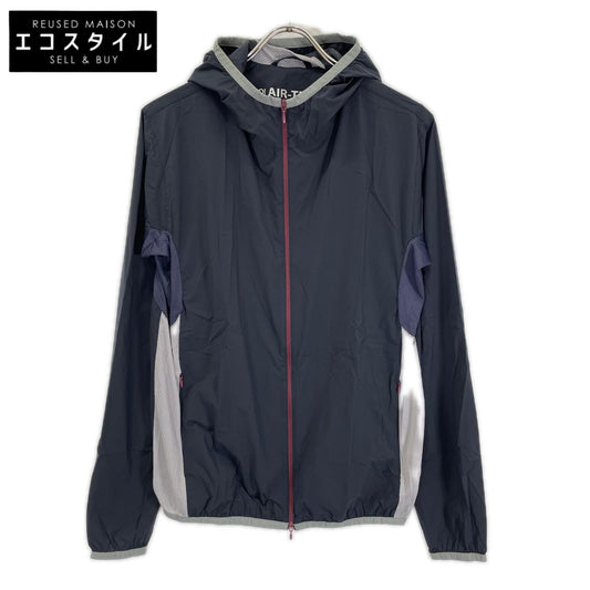 HERNO ヘルノ GI0176Y-12236S ネイビー AIR-TECH TRANSPIRATION PROJECT ナイロンジップフーディ ジャケット