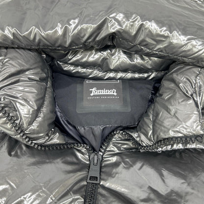HERNO ヘルノ PI116DL-12345 Laminar/ラミナー マットグレー ナイロン ジップアップ フーデッドダウンジャケット ジャケット